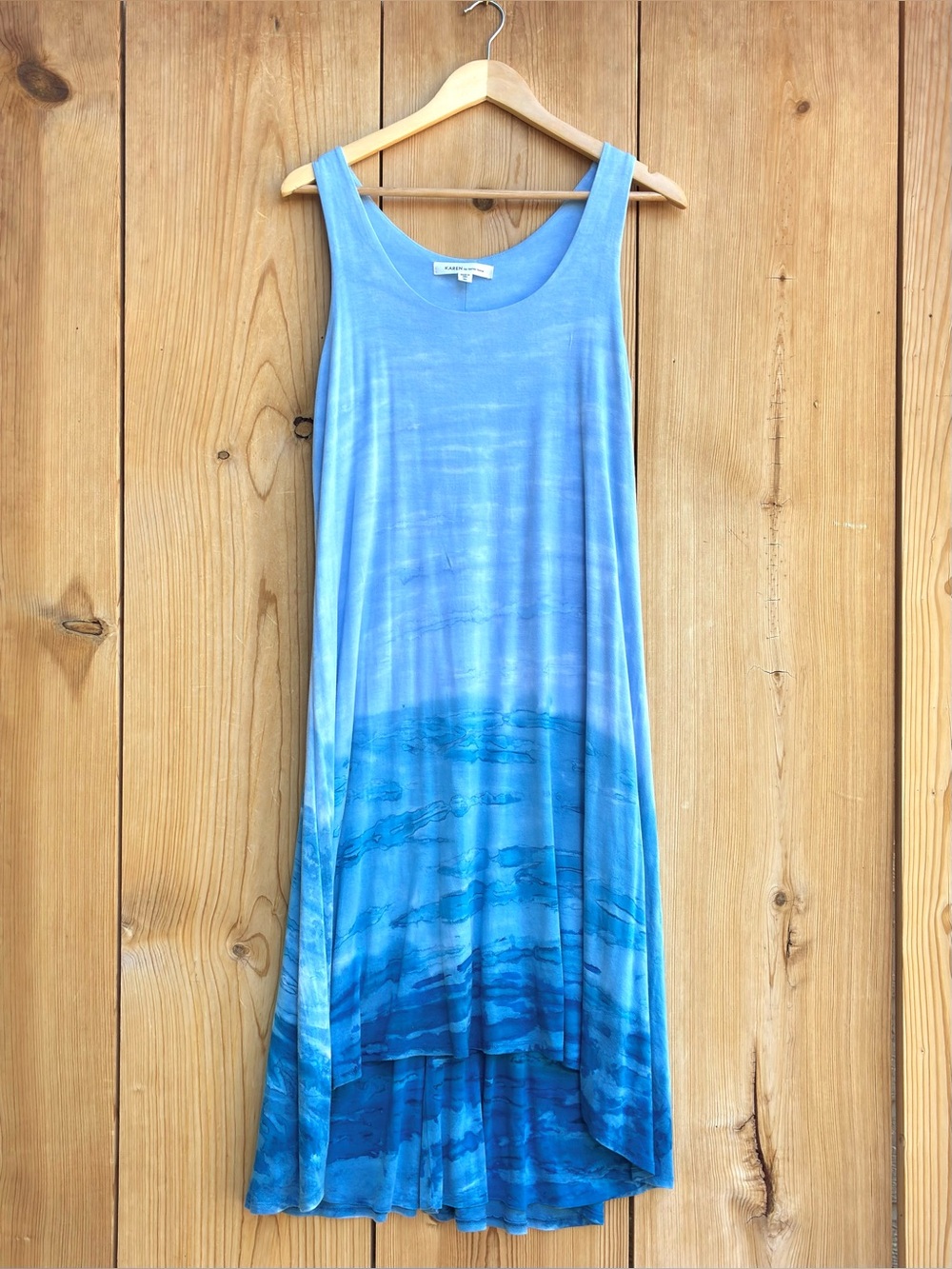 Karen Kane Long Sleeveless Dress With Matching Cardigan Sz XL - Picture 2 of 9